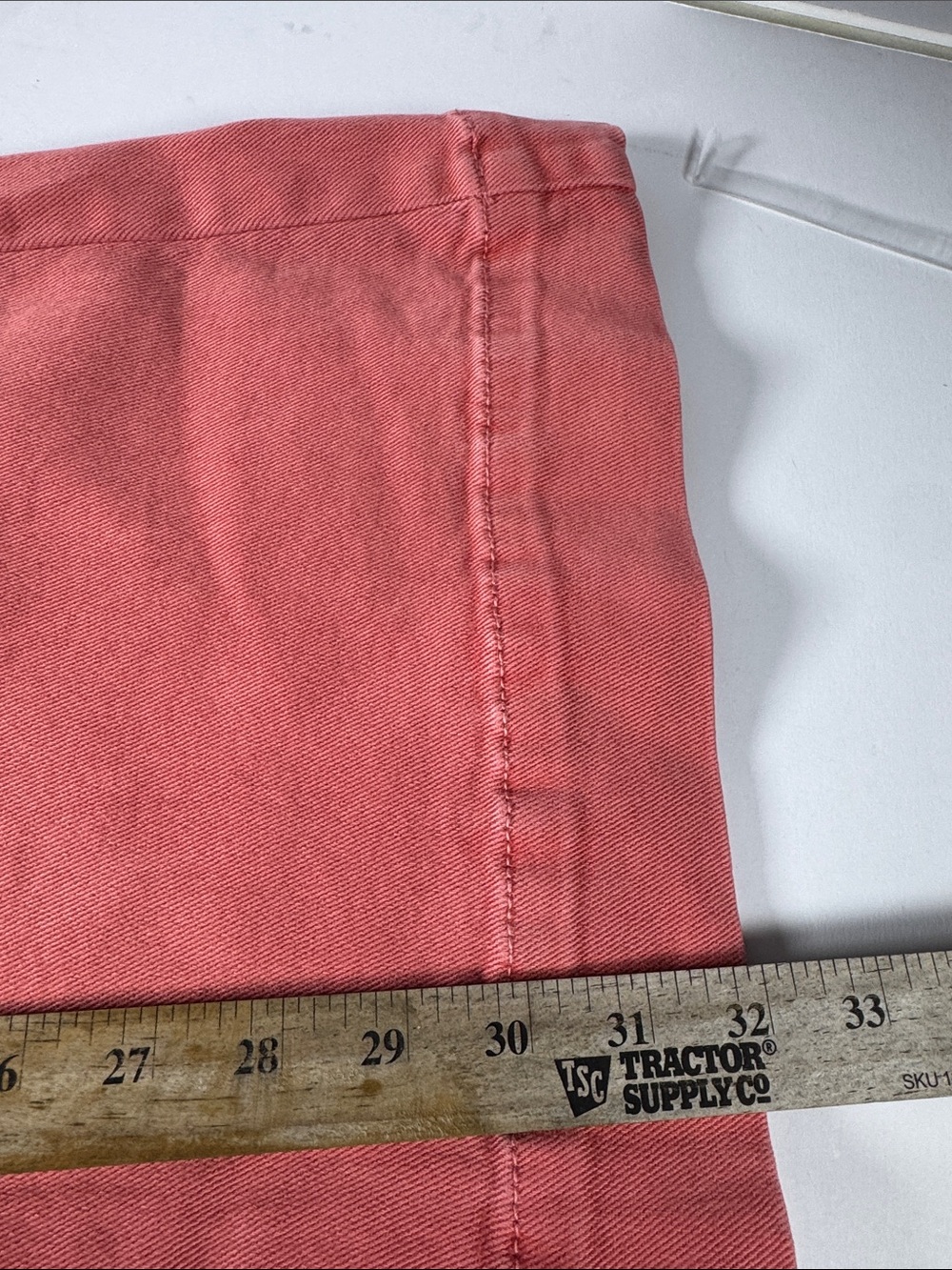 RISEN Coral Pink Wide Leg Jeans - Picture 6 of 6